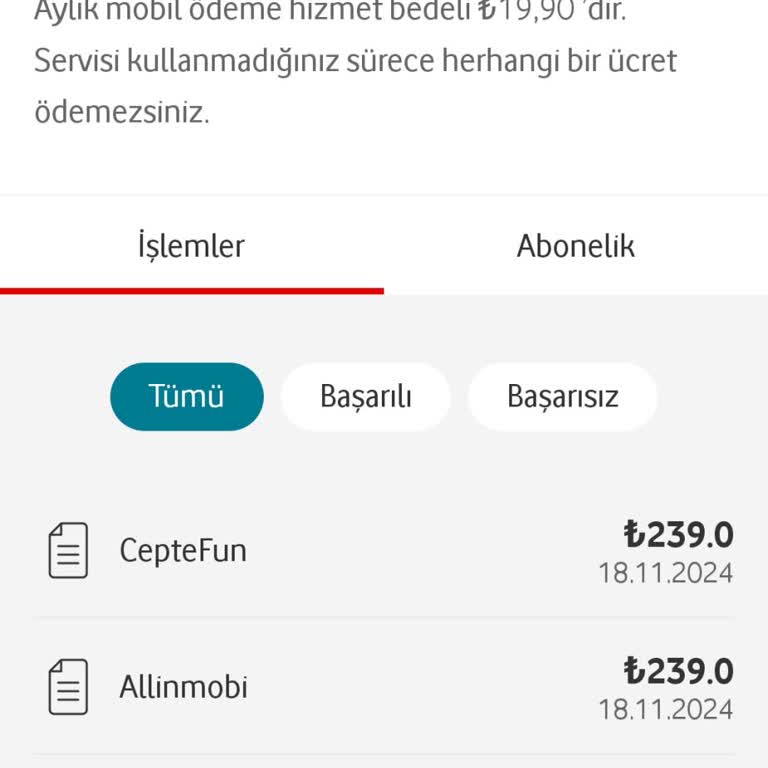 İzinsiz Abonelik: Vodafone'un Yanlış İşlemi