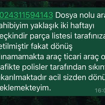 Sompo Sigorta Ve Başkan Ekspertiz İletişimsizliği: Ticari Araç Mağduriyeti