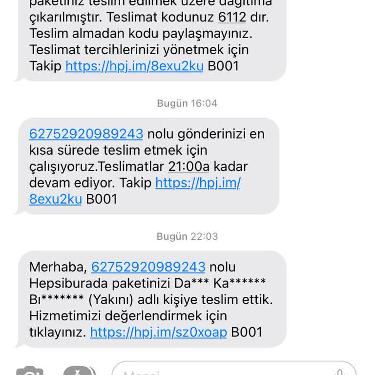 Kayıp Kargo Sorunu