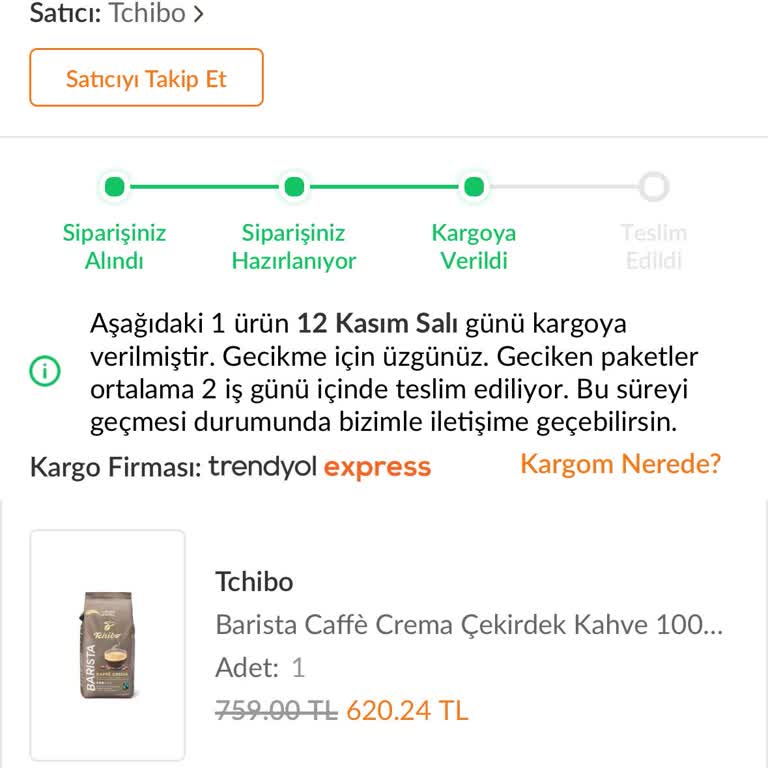 Kahve Siparişim İptal Edildi, Fiyat Arttı!