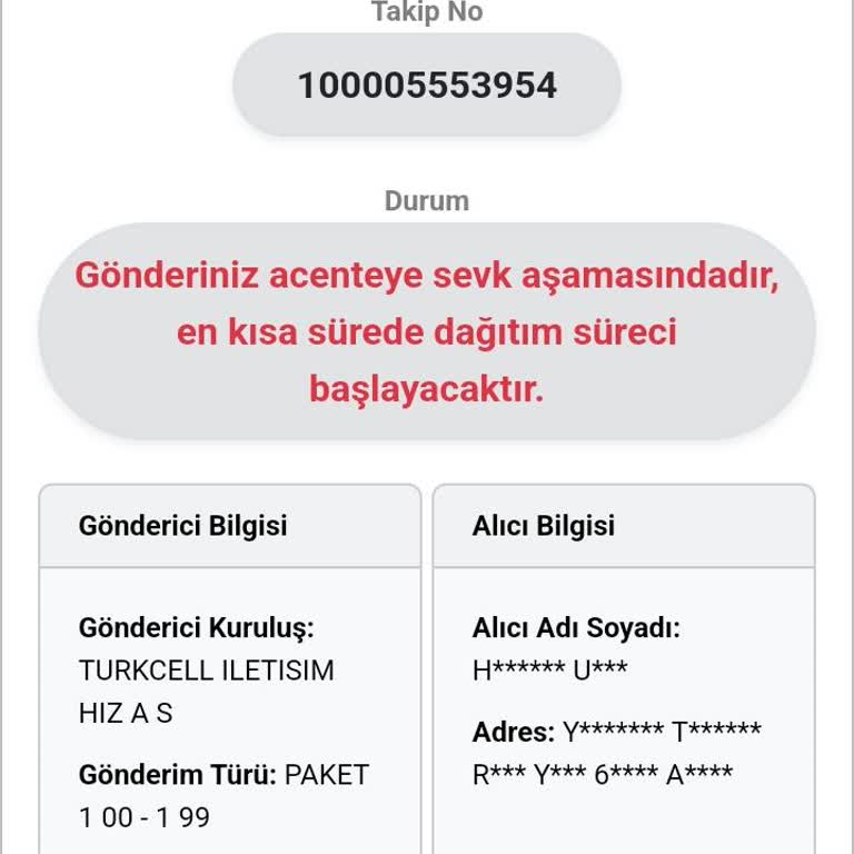 Bir Ayı Aşan Kargo Teslimatı Sorunu