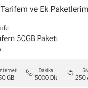 Vodafone Fatura Ücretlendirme Sorunu Ve Tarife Değişikliği Engeli