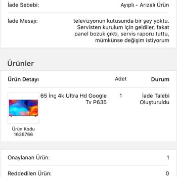 Kırık TV İade Sürecinde Çıkmaz: BİM Ve Horoz Lojistik Sorunları