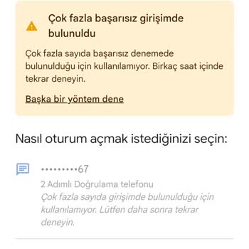 Google Destek Eksikliği Ve Şifre Kurtarma Sorunu