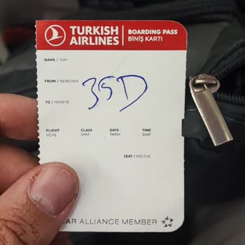 Uygulama Üzerinden Seçilen Koltuğun Uçakta Değişmesi Sorunu