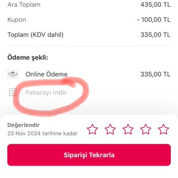 Yemeksepeti'nde Fatura Sorunu Ve Kaba Müşteri Hizmetleri