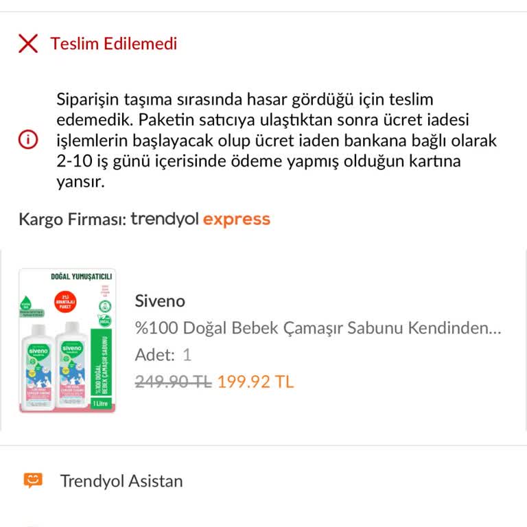 Siveno Bebek Deterjanı Siparişlerimiz Neden Sürekli İptal Ediliyor?