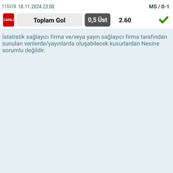 Nesine Kazandığım Bahis Tutarı Hesabıma Yatırılmadı!