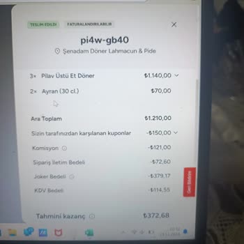 Yemek Sepeti'nde Gizli Maliyet Şoku!
