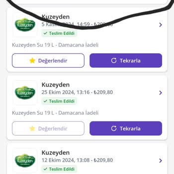 Teslim Edilmeyen Su Ve İade Sorunu