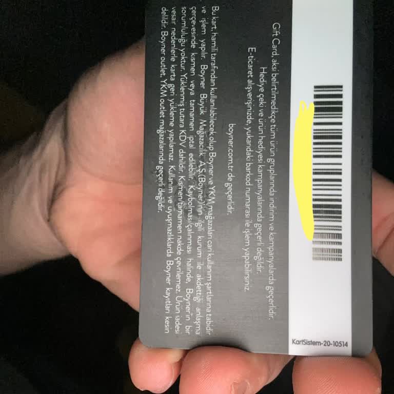 Kullanılamayan Hediye Çeki Hayal Kırıklığı