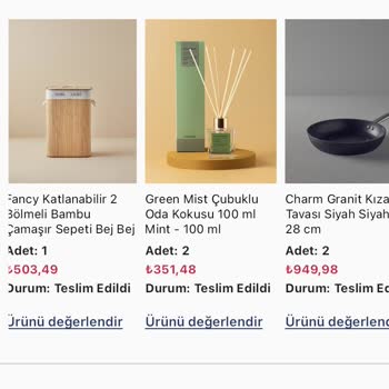 Yanlış Gönderilen Ürünler Ve Bozuk Teslimat Sorunu