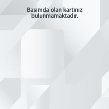 Onaylanan Kredi Kartı Gönderilmiyor
