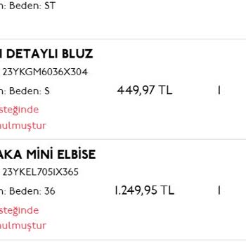 Yanlış Gönderim Ve İade Sorunu