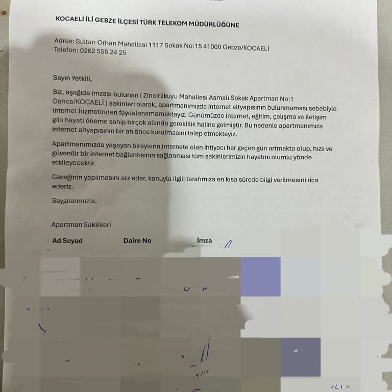 Yeni Binamızda İnternet Bekleyişi: Türk Telekom'un İlgisizliği