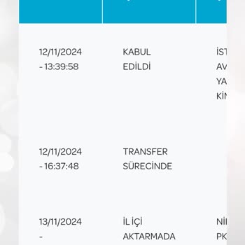 PTT Kargo Kartımı 1 Haftadır Bekletiyor