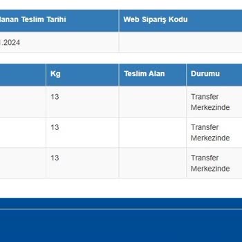 Kargo Teslimatında Gecikme Ve İletişim Sorunu
