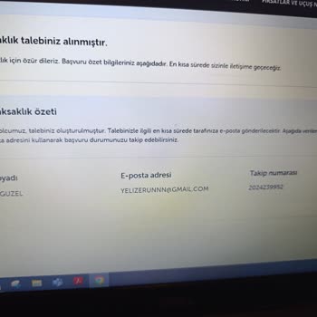 THY'de Kaybolan Bagaj Ve İletişim Sorunu