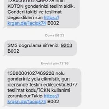 Teslim Edilmeyen Kargo Ve İletişim Sorunu