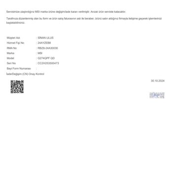 Para İadesi Kabusu: Çözüm Yok!