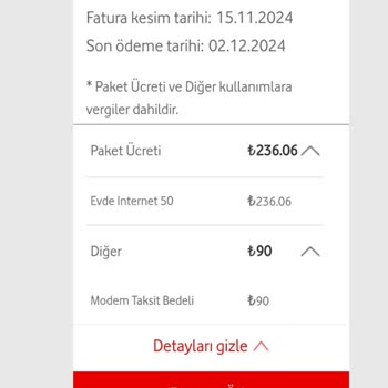 Vodafone Net Fatura Sürprizi: Anlaşmaya Uymayan Ücretlendirme