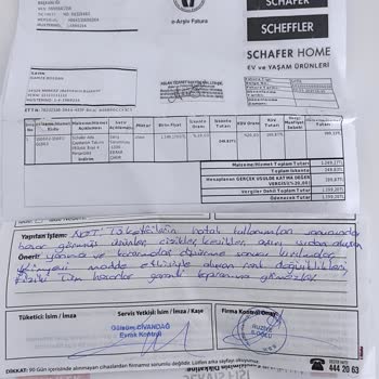 Schafer Mağazasından Aldığım Çaydanlıkta Hayal Kırıklığı: Tamir Edilmeden Geri Gönderildi!