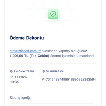 Riccon Markasından Sipariş Edilen Ayakkabılar Hala Kargoya Verilmedi