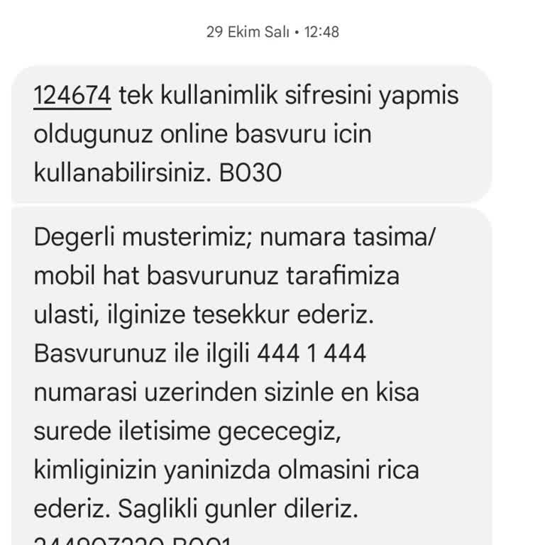 Numara Taşıma Hatası Ve Çifte Fatura Sorunu