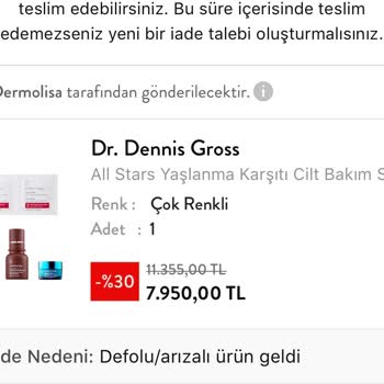Beymen'den Aldığım Ürün Sağlığımı Tehlikeye Attı