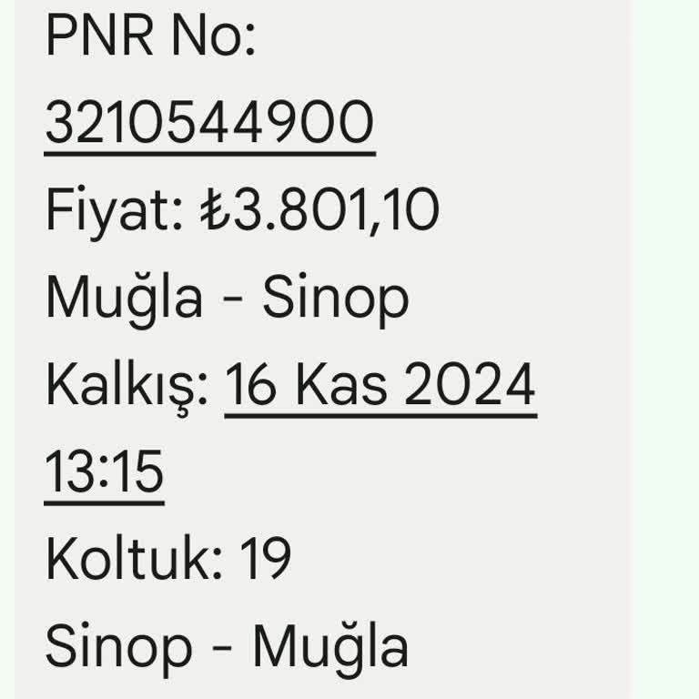 Dönüş Yolculuğunda Eksik İkram Hizmeti