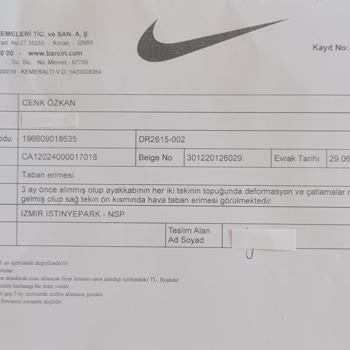 3 Ayda Yıpranan Ayakkabılar Ve Olumsuz İade Süreci