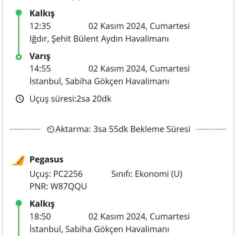 Uçuş Saati Değişikliği Ve İade Sorunu