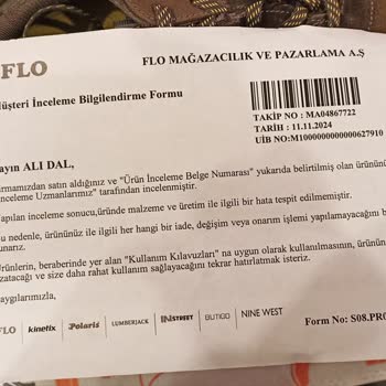 Lumberjack Ayakkabıda Dikiş Problemi