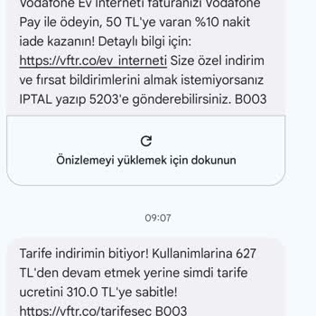 Vodafone'un Aşırı Zamları Müşterileri Zorluyor
