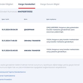 Aras Kargo İle Teslimat Kabusu: 7 Gün Geçti Hala Bekliyorum