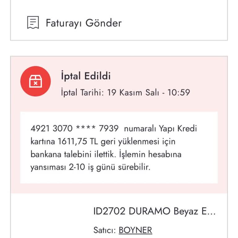 Boyner'de Yaşanan Teslimat Ve İade Sorunu