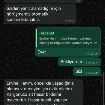Hasarlı Ürün İadesi Ve İletişim Sorunları