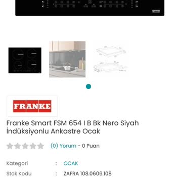 Franke Ocak Arızası Ve Yüksek Servis Ücreti Şikayeti