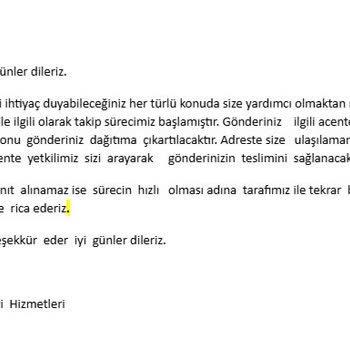 Kuryenet İle İletişim Sorunları Ve Kart Teslimatı