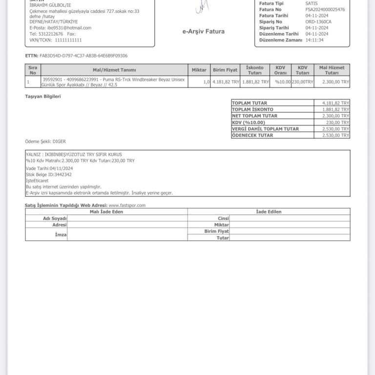 İade Sürecinde Yaşanan Sorunlar Ve İletişim Eksikliği