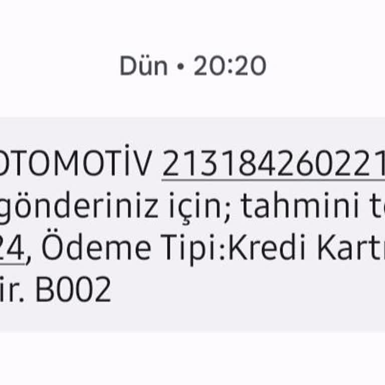 Emaa Global Otomotiv Yanıltıcı Aramalar Ve Sahte Kargo Gönderimi