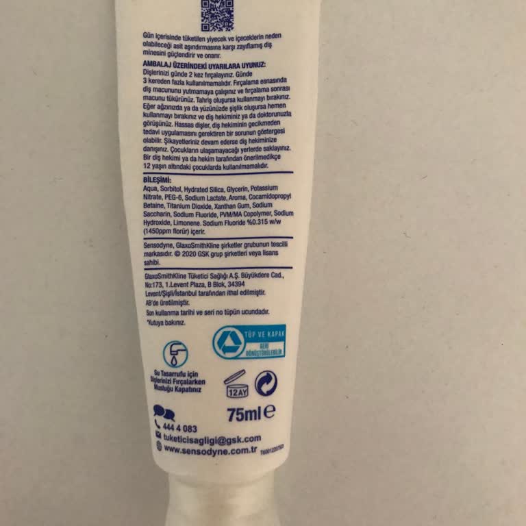 Sensodyne Diş Macunu Ağız Sağlığını Tehdit Ediyor