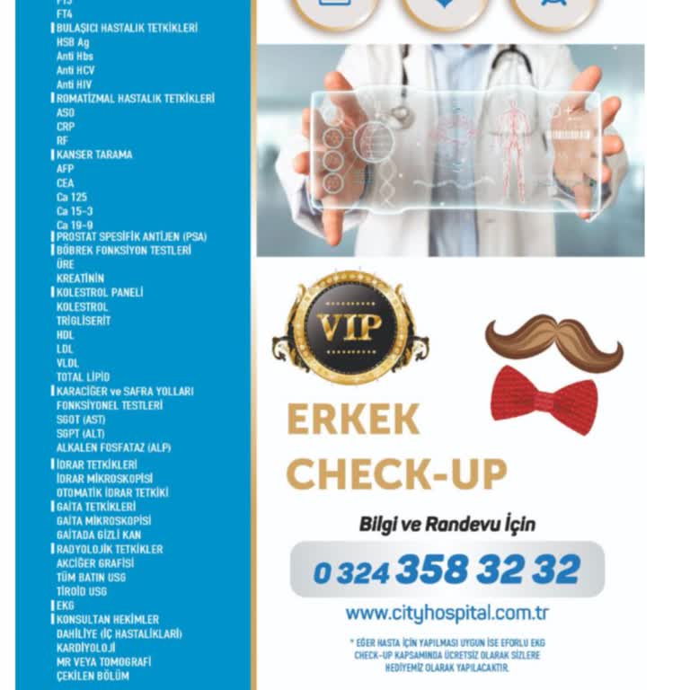 Hastanede Yanıltıcı Check-Up Paketleri