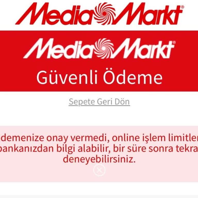 Media Markt'ta Kartla Ödeme Sorunu Ve Zaman Kaybı