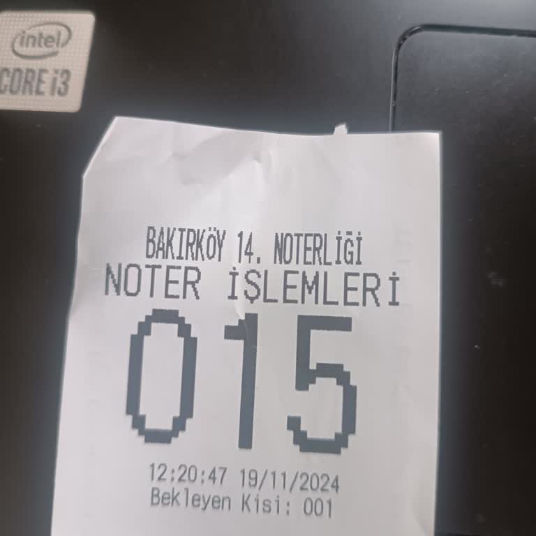 Bakırköy Noterinde Müşteri İlgisizliği Ve İşlem Gecikmesi