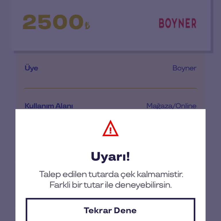 Boyner Çek Talebi Ve Müşteri Hizmetleri Sorunu