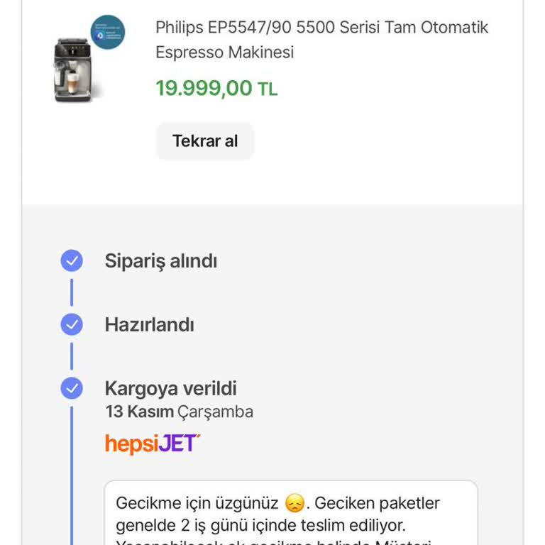 Hepsiburada Ve Hepsijet Şikayeti!