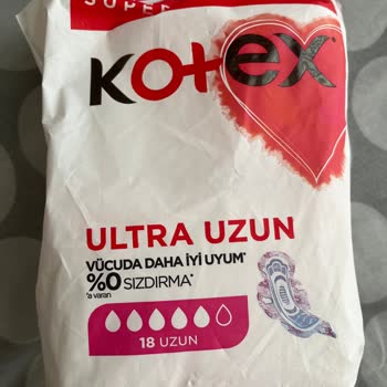 Kotex Pedlerde Rahatsız Edici Kırmızımsı Noktalar