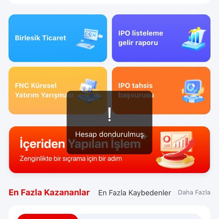 AK-INT : Hesap Dondurma Ve Kredi Mağduriyeti