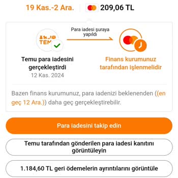 Temu Alışveriş Sitesinde İade Edilmeyen Para Ve Kullanılamayan Kredi Sorunu